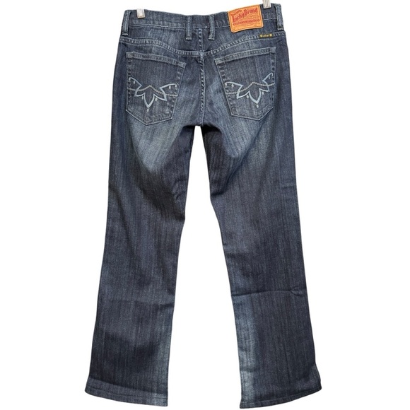 Lucky Brand Easy Rider Bootcut Jeans 2/26 Embroidered Pockets - Picture 2 of 8